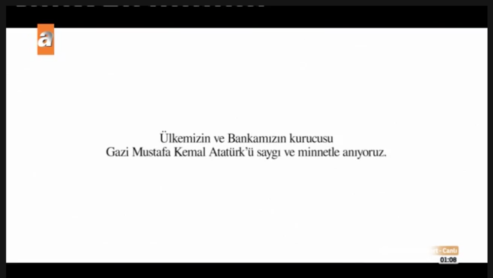 is bankasi nin 10 kasim reklam filmi gundem oldu